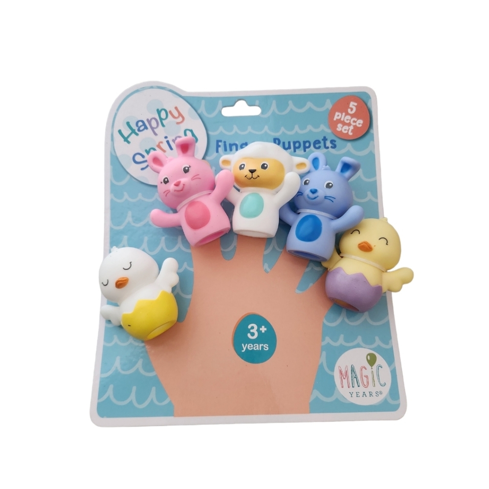 FINGER PUPPETS 5 PIECE SET NWT